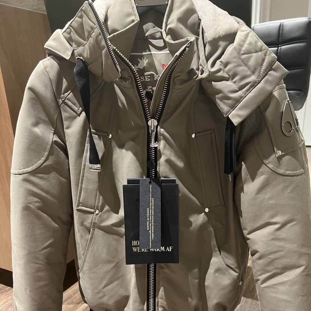 Lejeune Bomber No Fur Ladies Army Shearling